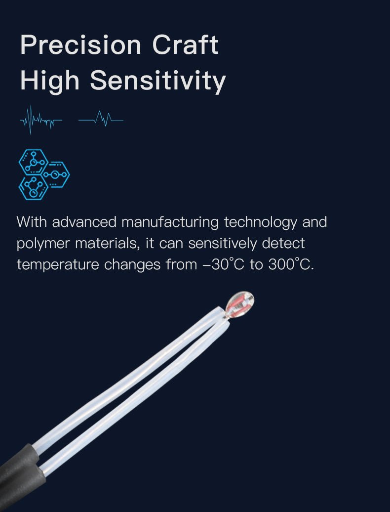 Creality Universal 3950 100k Bean Style Thermistor Kit for 3D Printers - 4004070029 - DREMC STORE