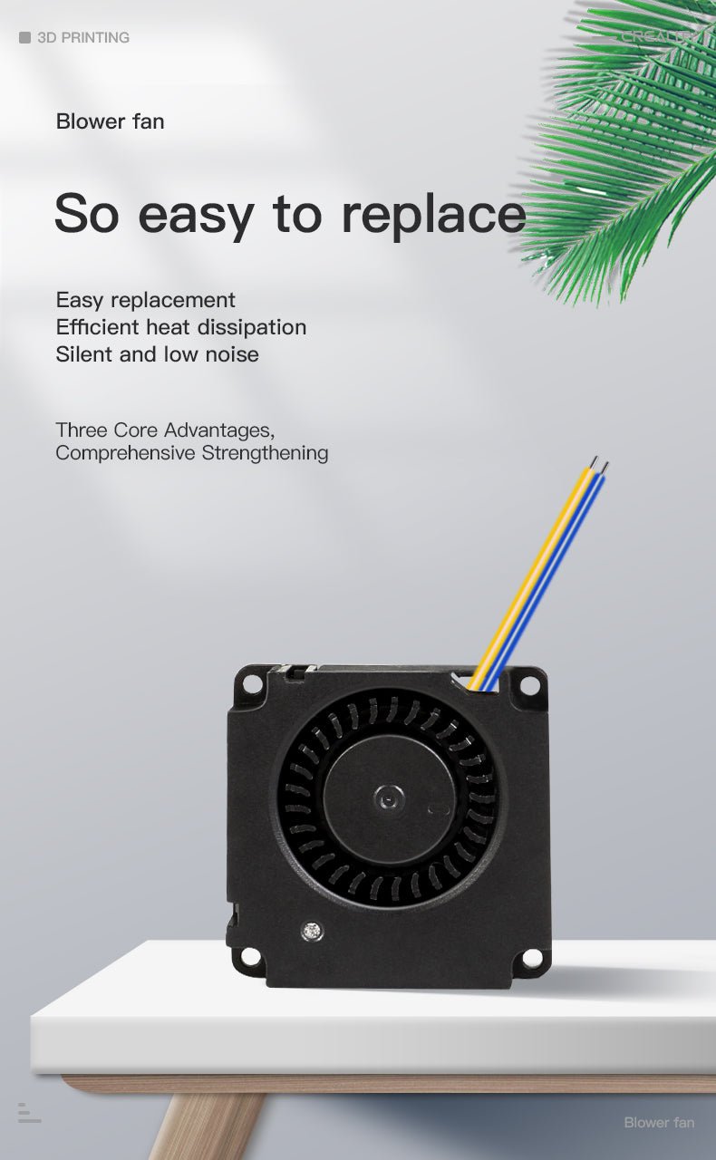 Creality Universal Axial / Blower Fans (24v/12v) (30mm to 50mm) Replacement Kit - 12v - 4004110078 - DREMC STORE