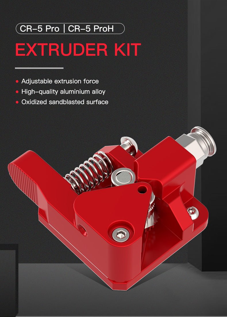 Dual Gear Metal Extruder for Ender 3/5/6 & CR 10s Pro - 4001020010 - DREMC STORE