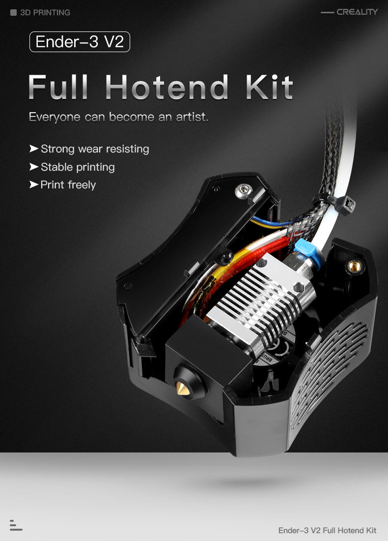 Ender 3 V2 Full Hotend Kit - 4001030040 - DREMC STORE
