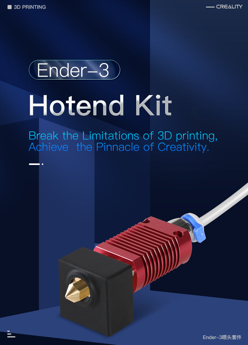 Creality Hotend Assembly for Ender 3 / 3 Pro, 3 V2/ CR10 S4