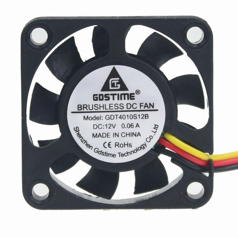GDSTIME GDB 4010 12v Axial Fan 3pin/3wire - GDB401012SB - DREMC STORE