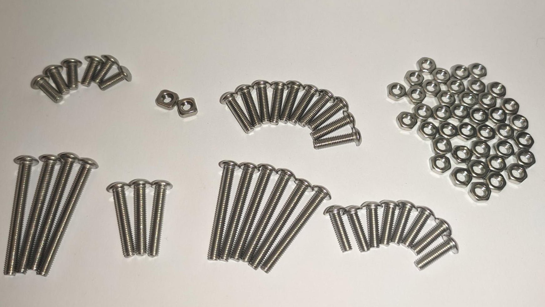 Hero Me Gen6 / Gen 5 Bolt, Fasteners and Heat Inserts Installation Kit - HW - HMG5 - DREMC STORE