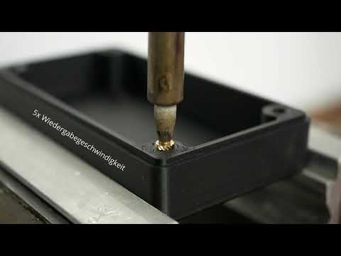 CNC Kitchen Threaded Insert Install Guide Video