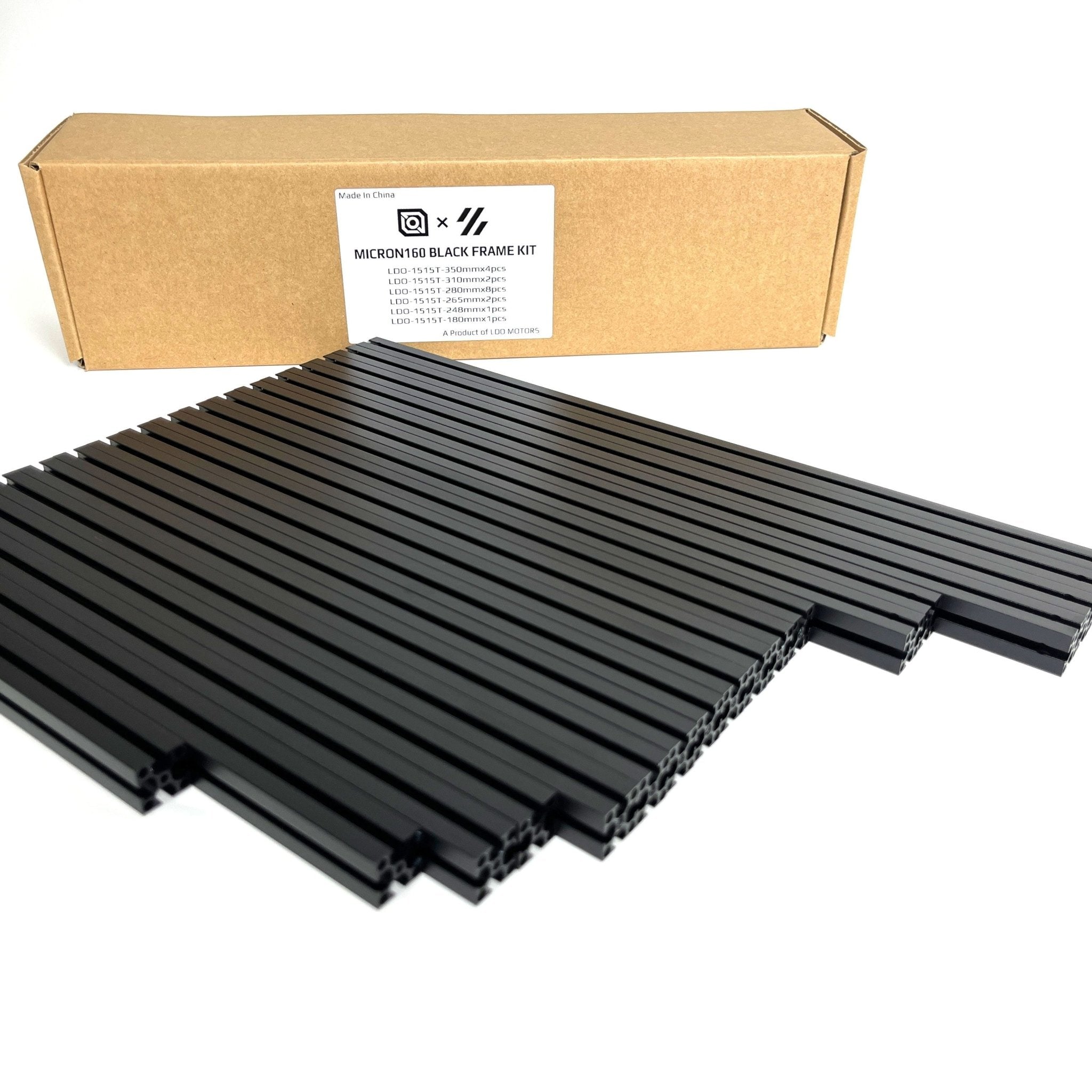 LDO MicronPlus Frame Kit - Black - LDO - MCRPlus - FRM - BLK - DREMC STORE