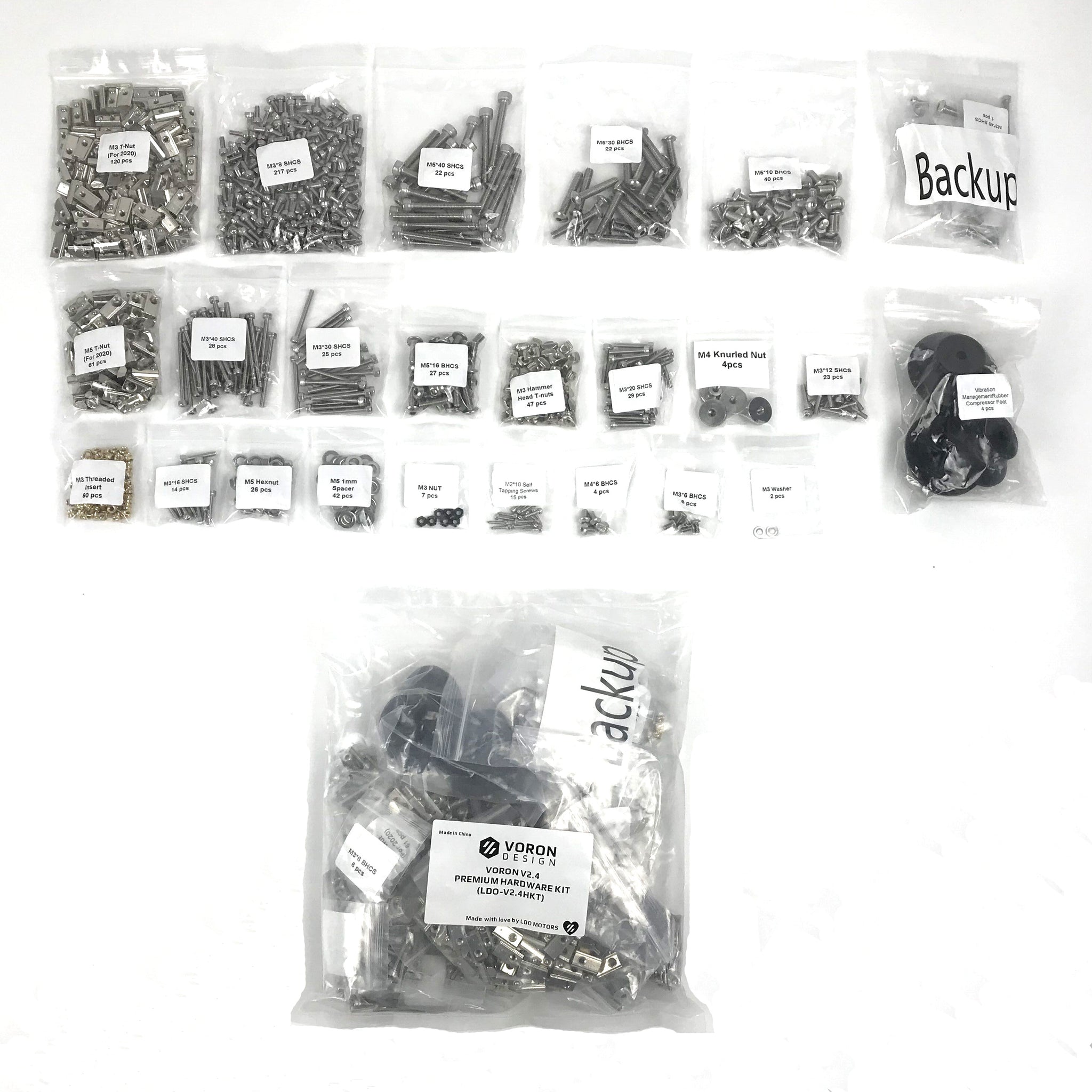 LDO Voron V2.4 Premium Hardware Kit - LDO - V2.4HKT - DREMC STORE