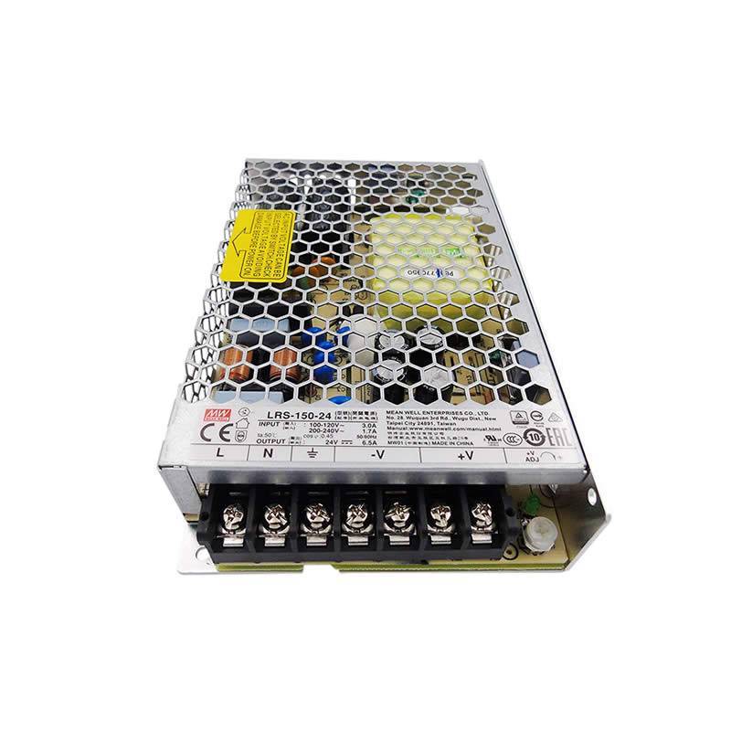 MEAN WELL LRS - 150 - 24 24V / 6.5A Enclosed Power Suply - LRS - 150 - 24 - DREMC STORE