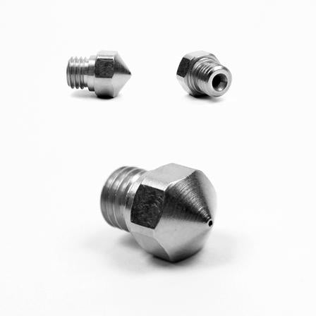 Micro Swiss Brass Plated Wear Resistant Nozzle for MK10 All Metal Hotend ONLY - 0.4mm - M2557 - 04 - DREMC STORE