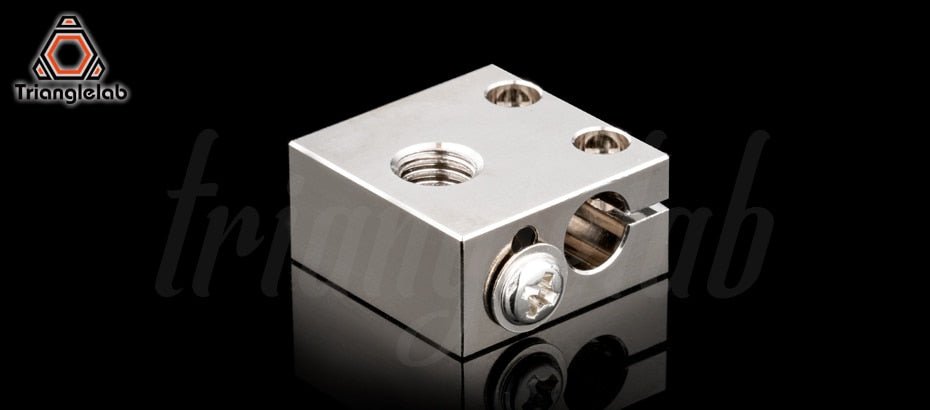 MK8 Heater Block Kit (Plated Copper) for CR10 / Ender 3 / 5 Series - 25851561 - DREMC STORE