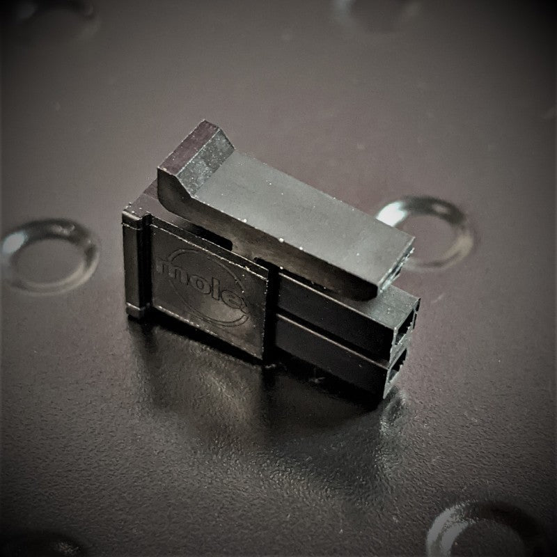 Molex Microfit 3.0 Receptacle - 2 Pin - Vertical - Sold Individually - 43025 - 0200 - DREMC STORE