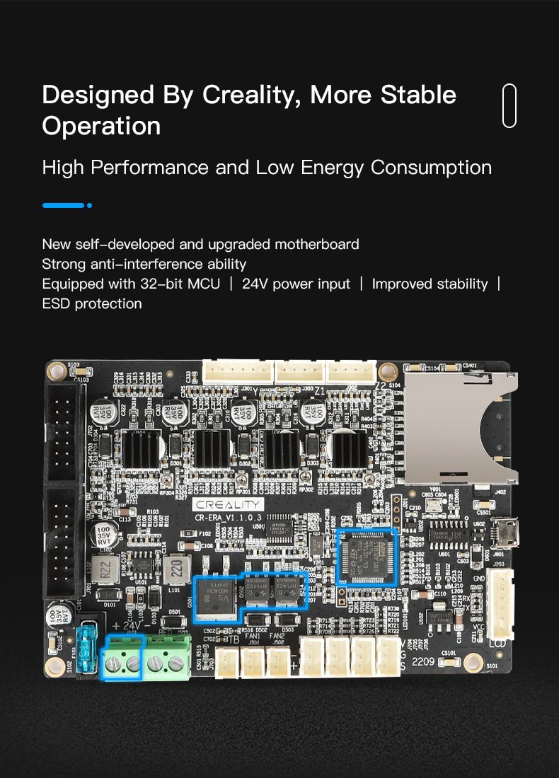 Official Creality CR - 6 Series (CR - 6 SE, CR - 6 Max) Control Mainboard - 4002020015 - DREMC STORE