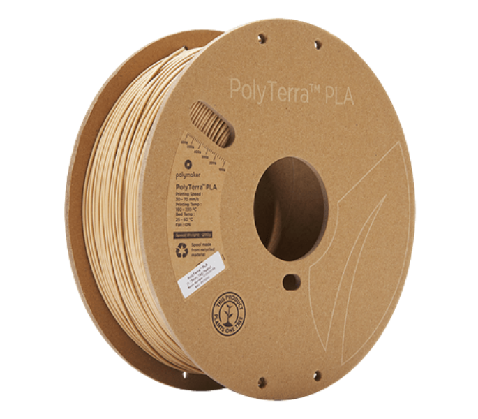 Panchroma™ Matte PLA (Formerly PolyTerra™ PLA) Filament 1.75mm 1kg - Peanut - PM70909 - DREMC STORE