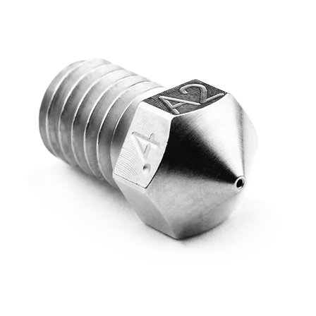 Plated A2 Hardened Tool Steel Nozzle RepRap - M6 Thread 1.75mm Filament - 0.4mm - M2573 - 04 - DREMC STORE
