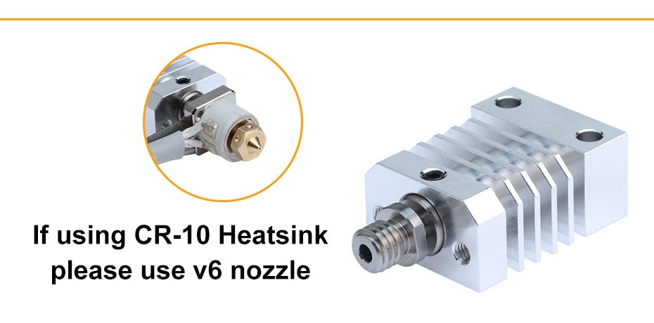 TriangleLab CHC KIT Ceramic Heating Core V6 For Ender 3 V6 CR10 CR - 10 MK3 - CHC - 24V - DREMC STORE