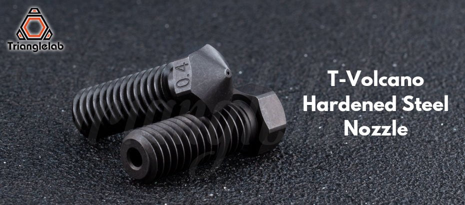 Trianglelab Hardened Steel T Volcano Compatible 1.75mm Nozzles / Artillery Sidewinder - 0.4mm - 06888617 - DREMC STORE