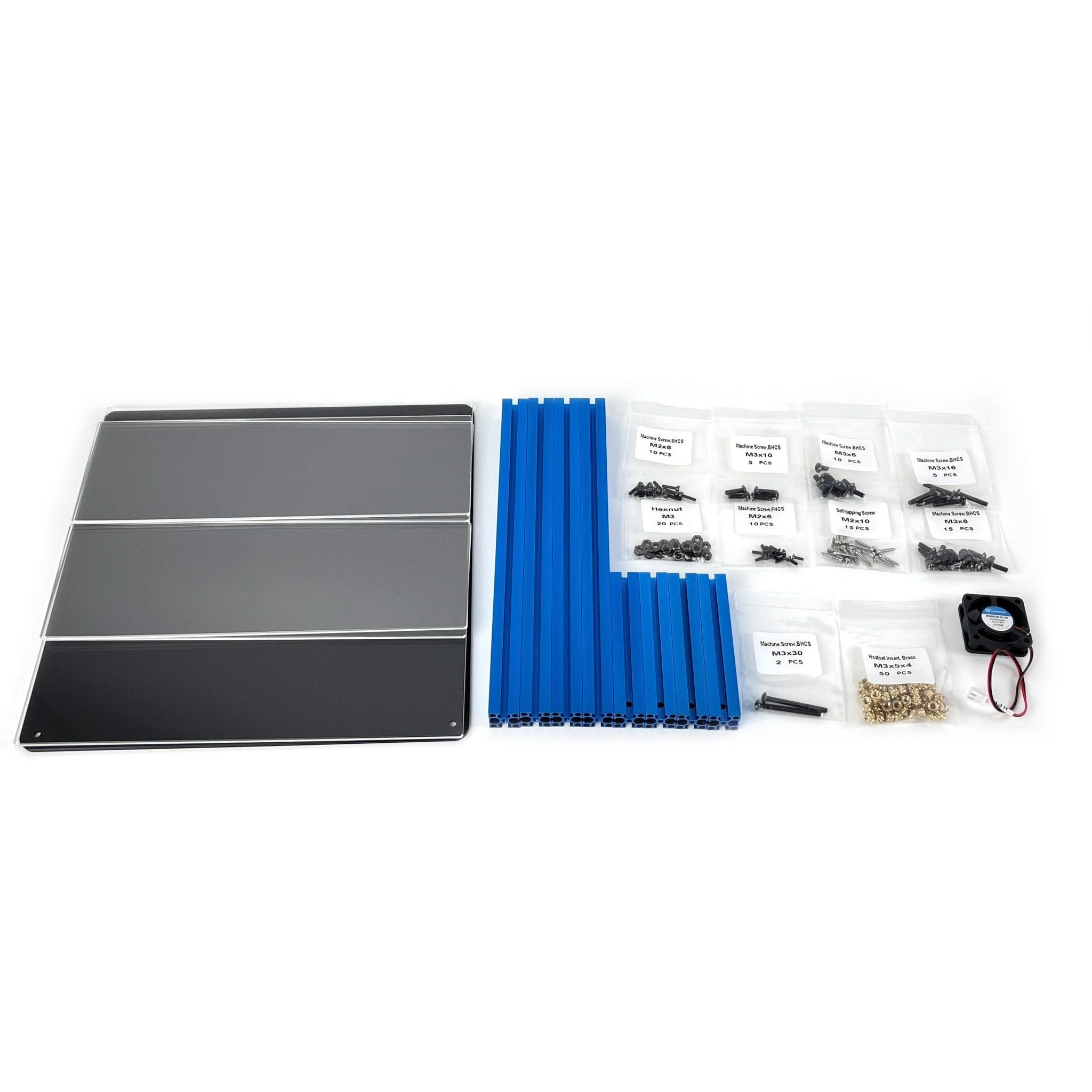 Voron 0.2 Tophat Upgrade Kit (100mm Rev B) by LDO - Blue - LDO - V0.2 - UPK - BLU - DREMC STORE
