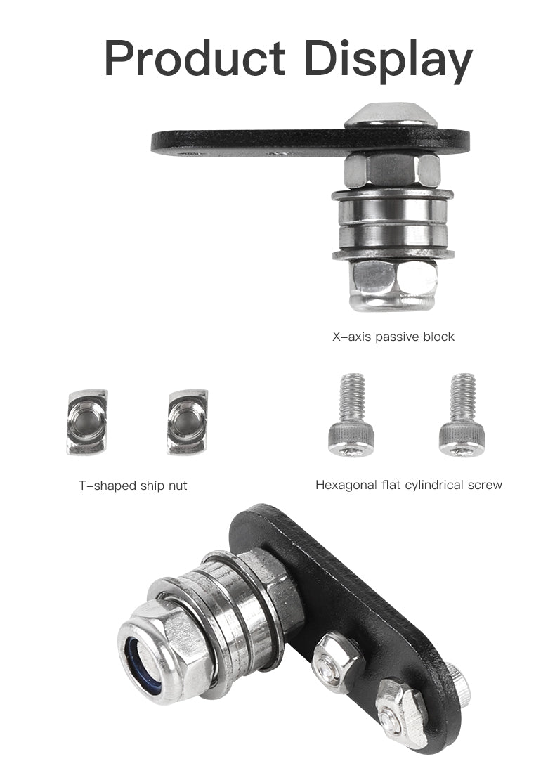 X Axis Passive Pulley Block Kit For Ender 3 / 5 / CR - X - 4004010057 - DREMC STORE