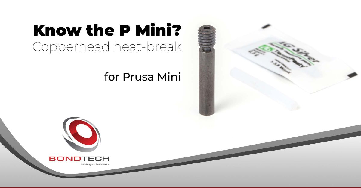 P Mini, the Copperhead heat-break for Prusa Mini