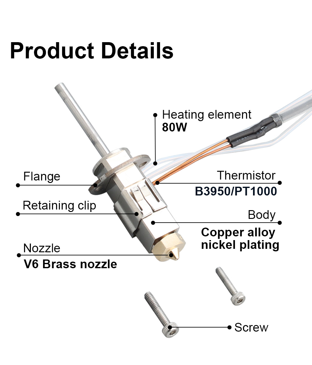 Trianglelab CHCB-SV08 Hotend for SV08 Hotend