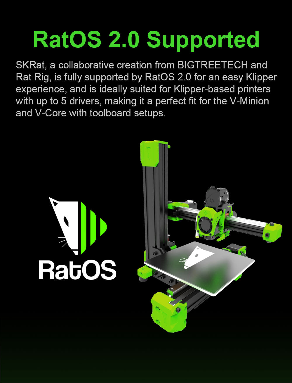 Bigtreetech SKRat V1.0 Motherboard For 3D Printer