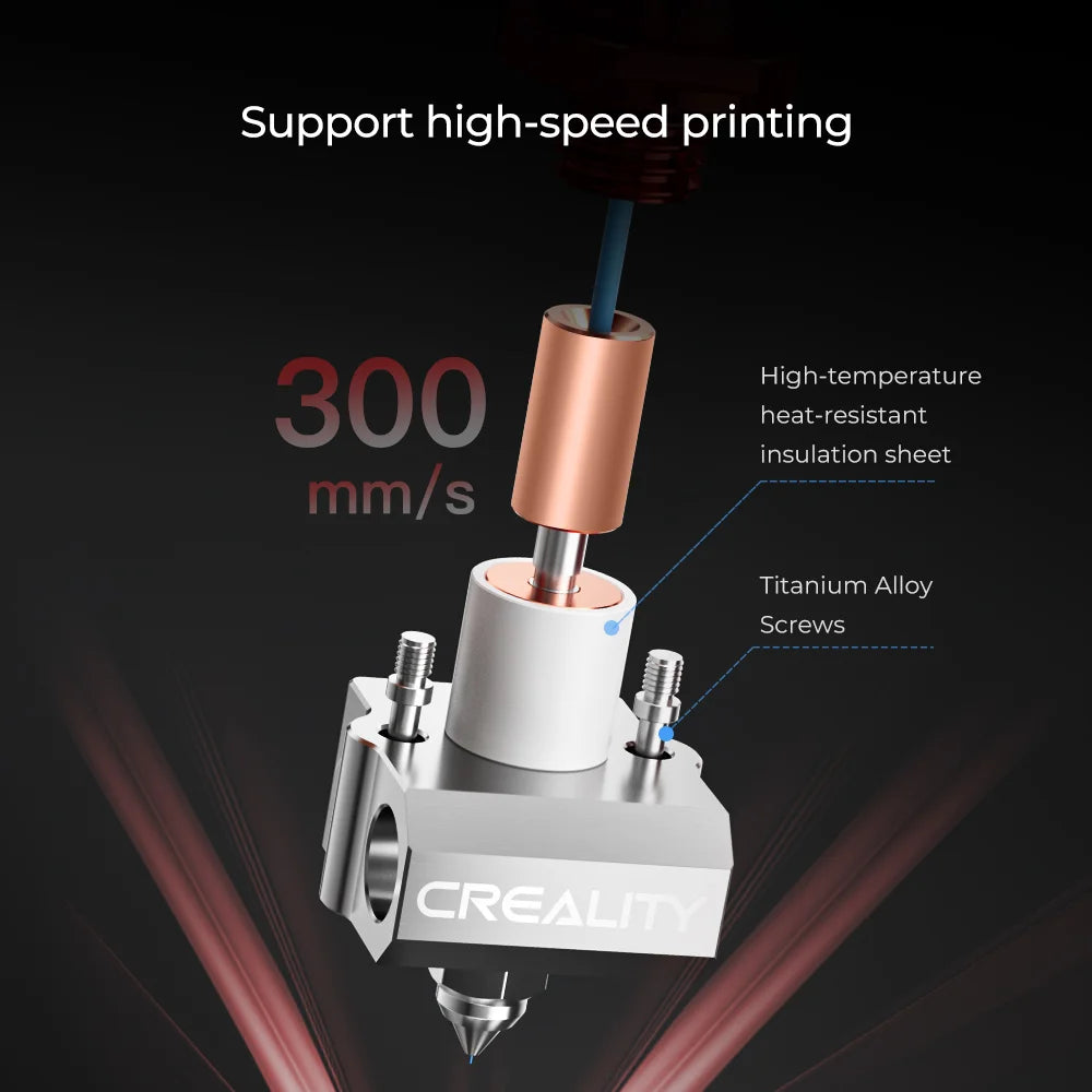 Spider V3 Pro High Temperature & High Flow Hotend Pro