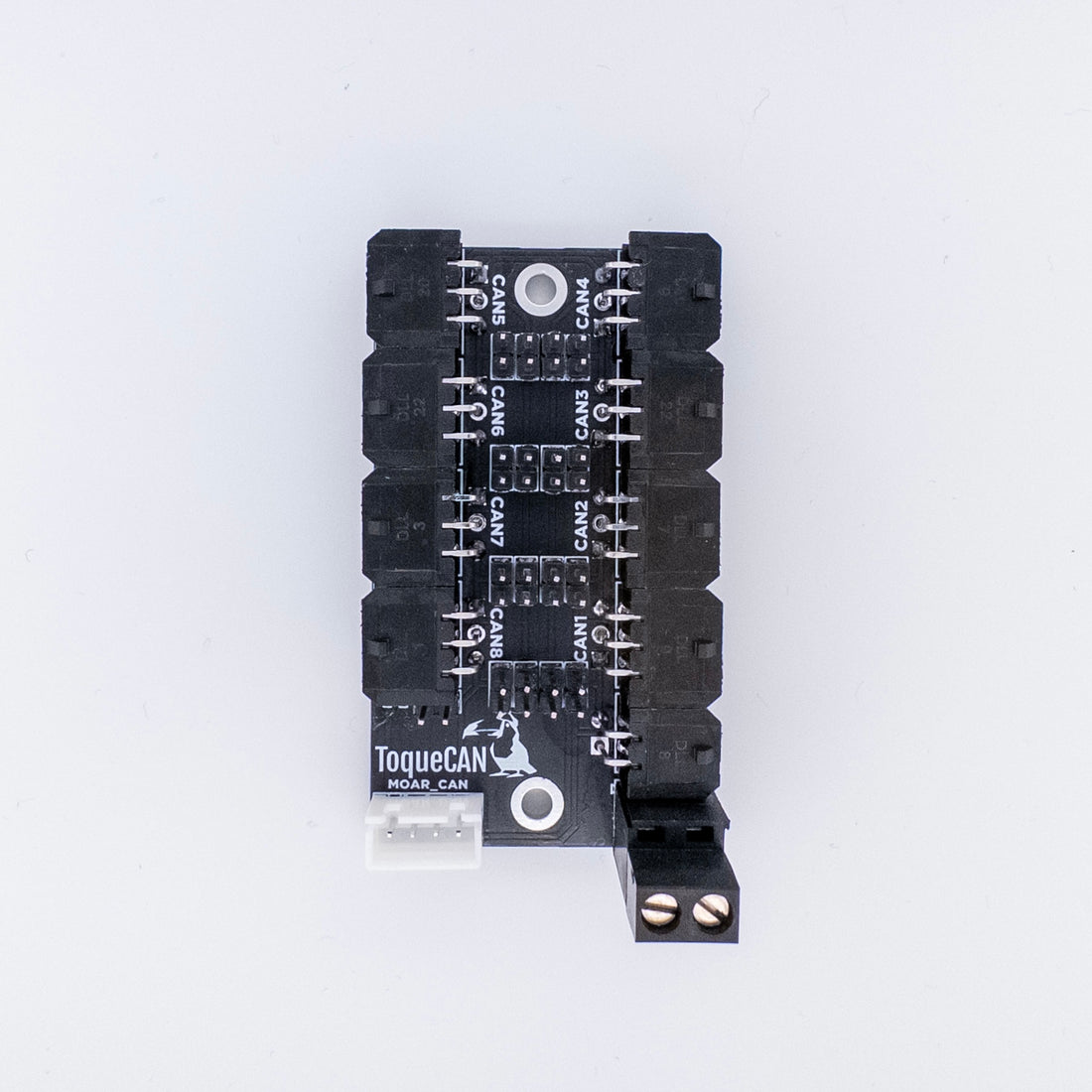 MOAR_CAN 8/9 Port CAN Hub with Linear CAN Bus Topology by Isik's Tech