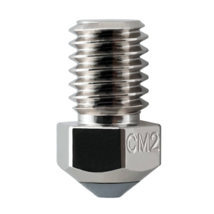 Micro Swiss CM2™ Hardened High Speed Steel Nozzle RepRap - M6 Thread 1.75mm