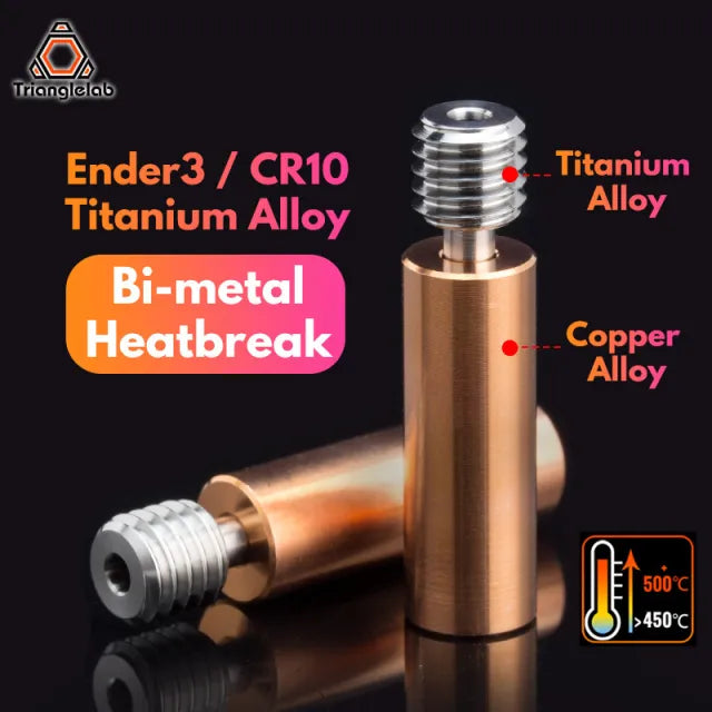 Titanium alloy all Metal Heat break For Ender 3 / 5 / CR10 Series