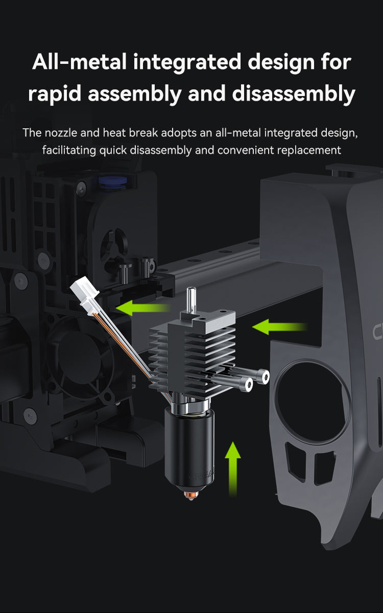 Creality K2 Official Ceramic Heating Block Hotend Kit for K2 Plus