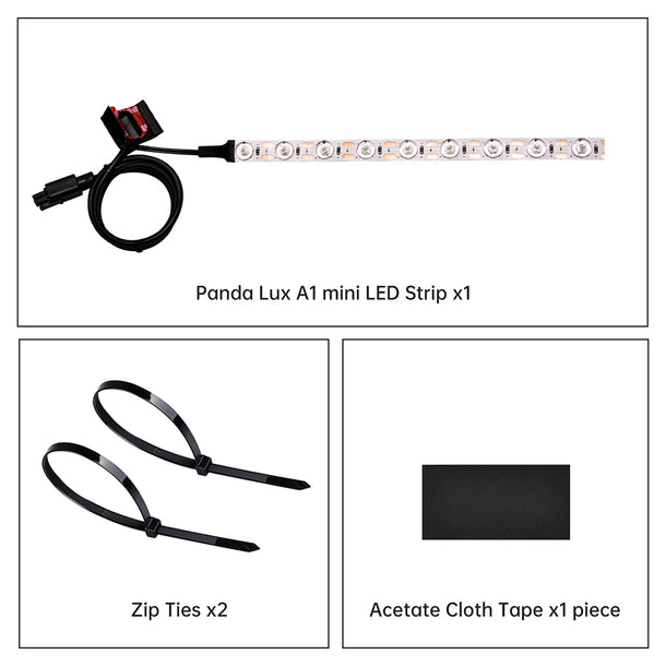 Panda Lux LED Upgrade Kit for Bambu Lab A1 / A1 Mini