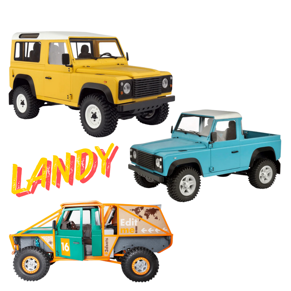 3DSets.com RC Vehicle Kits by 3DMakerParts