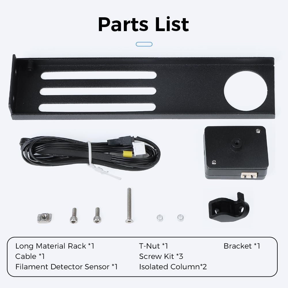 Filament Detection Device Sensor Kit for Ender 3 V3 SE / KE