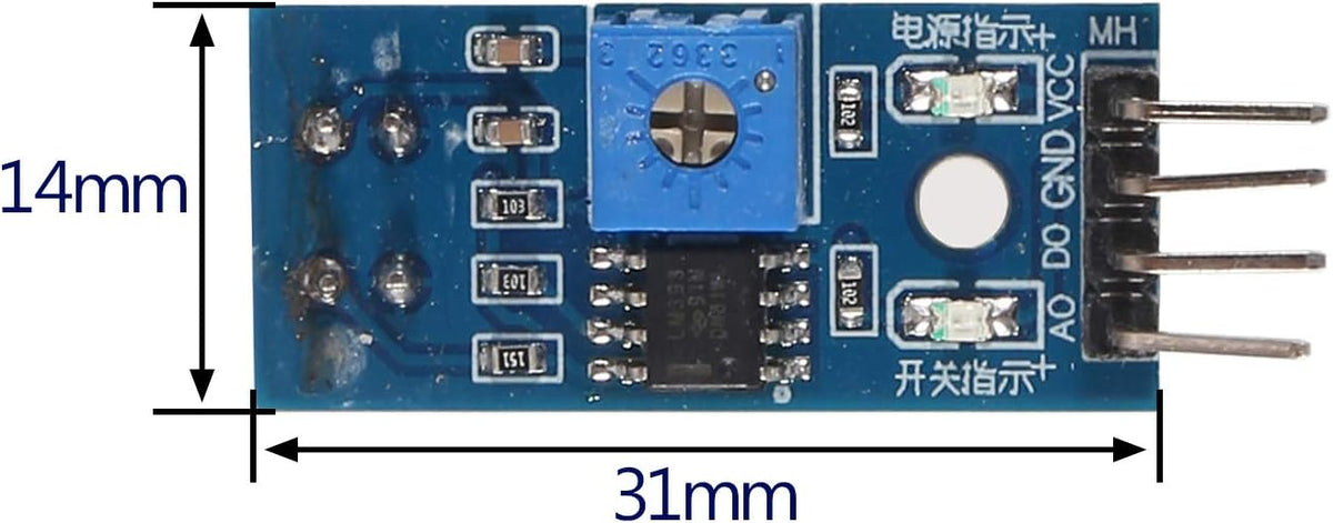 IR Infrared Line Following Sensor Module (TCRT5000)