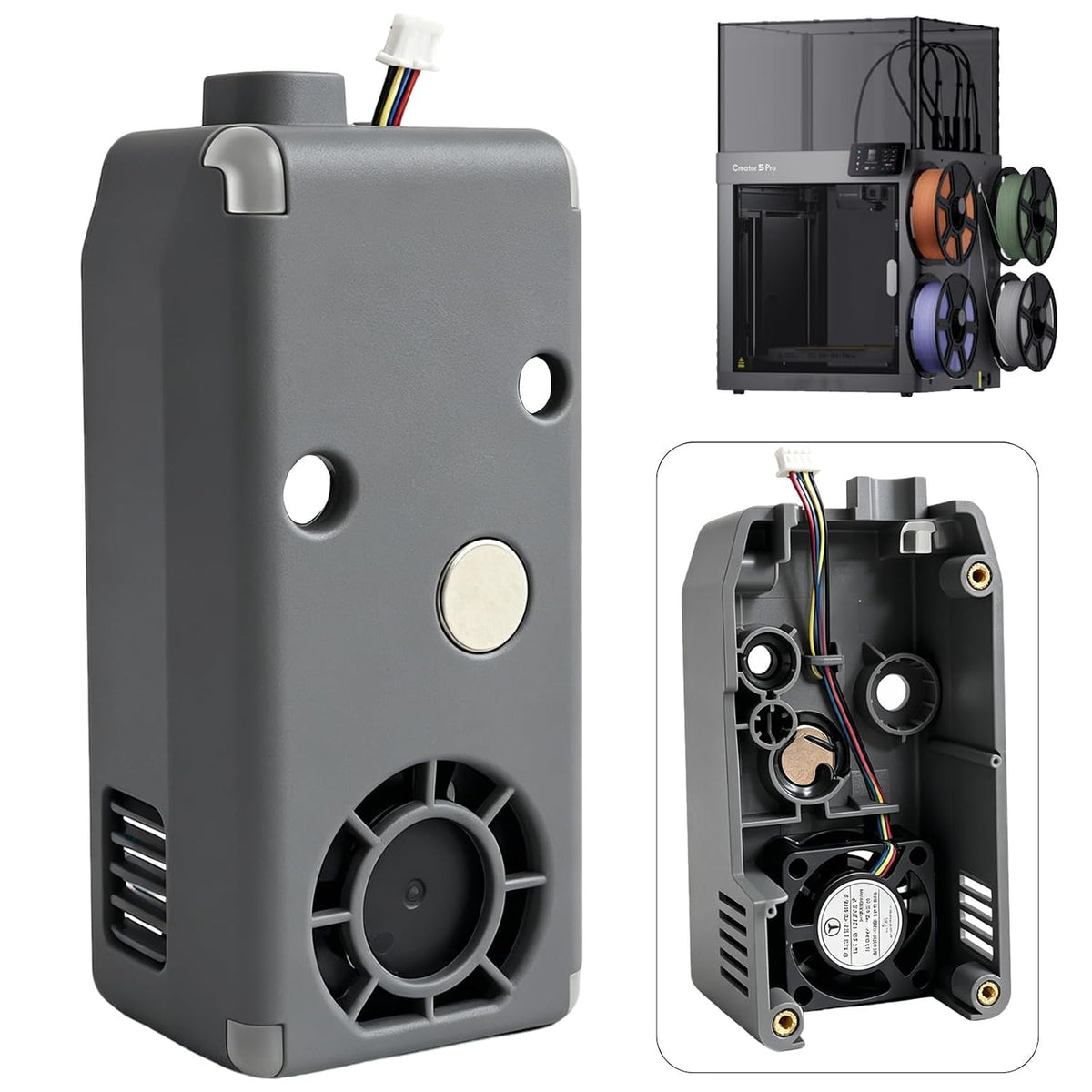 Flashforge Creator 5 / 5 Pro Extruder Hotend Cooling Fan