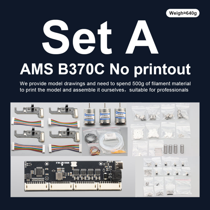 BMCU AMS / AMS lite / BMCU 370 / BMCU Hardware Kit Bambu Lab AMS FOR A1 A1mini