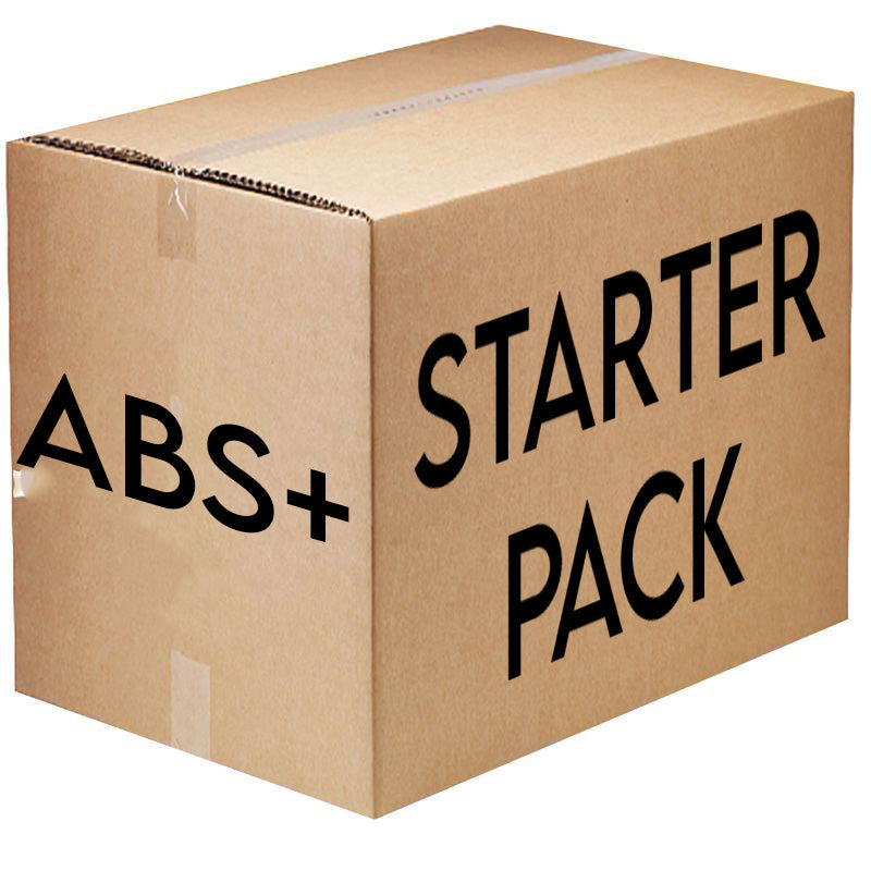 ABS+ 3D Printing Filament 1.75mm Starter Pack Box (6 x 1KG)