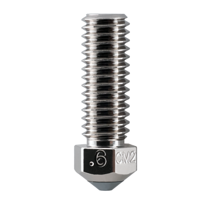 Micro Swiss CM2™ Hardened High Speed Steel Nozzle Volcano - M6 Thread 1.75mm