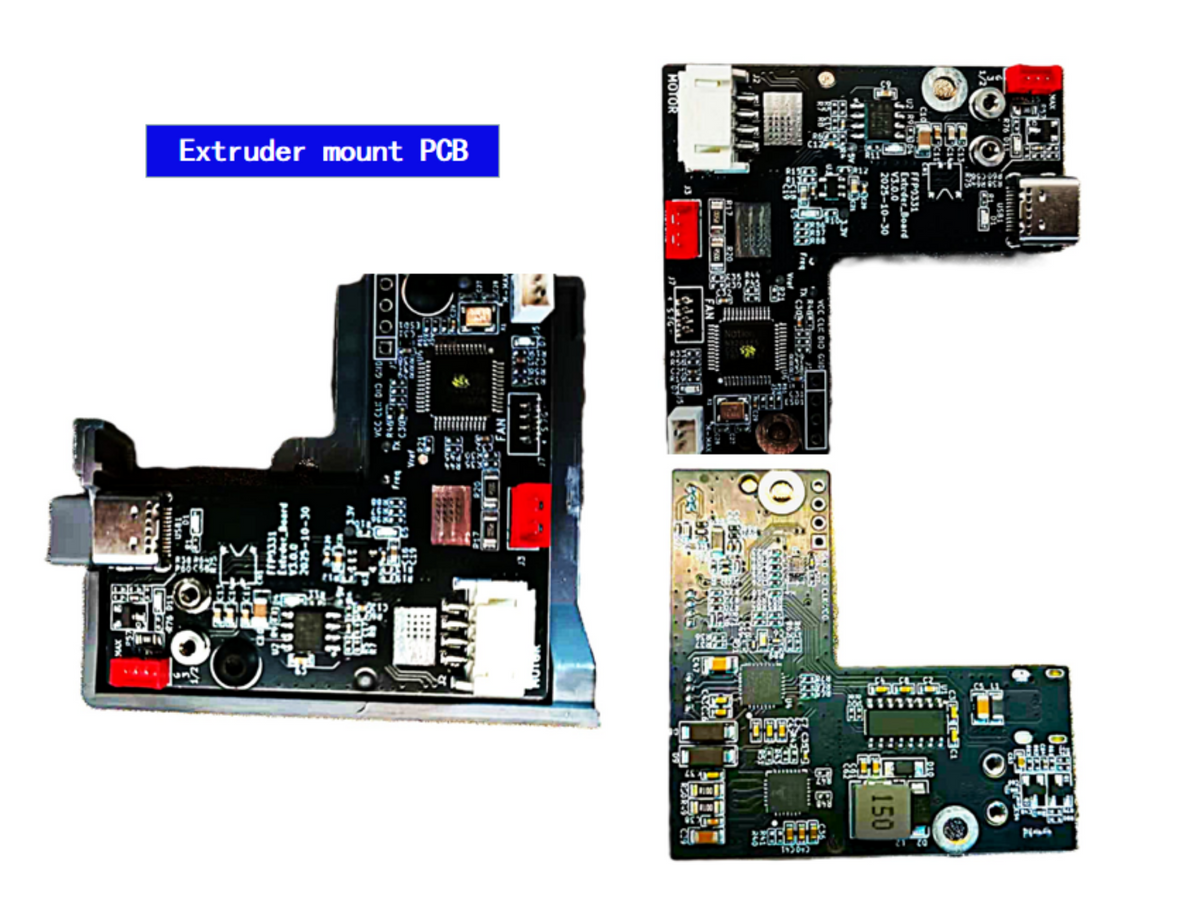 Flashforge Creator 5 / 5 Pro Extruder Mount PCB