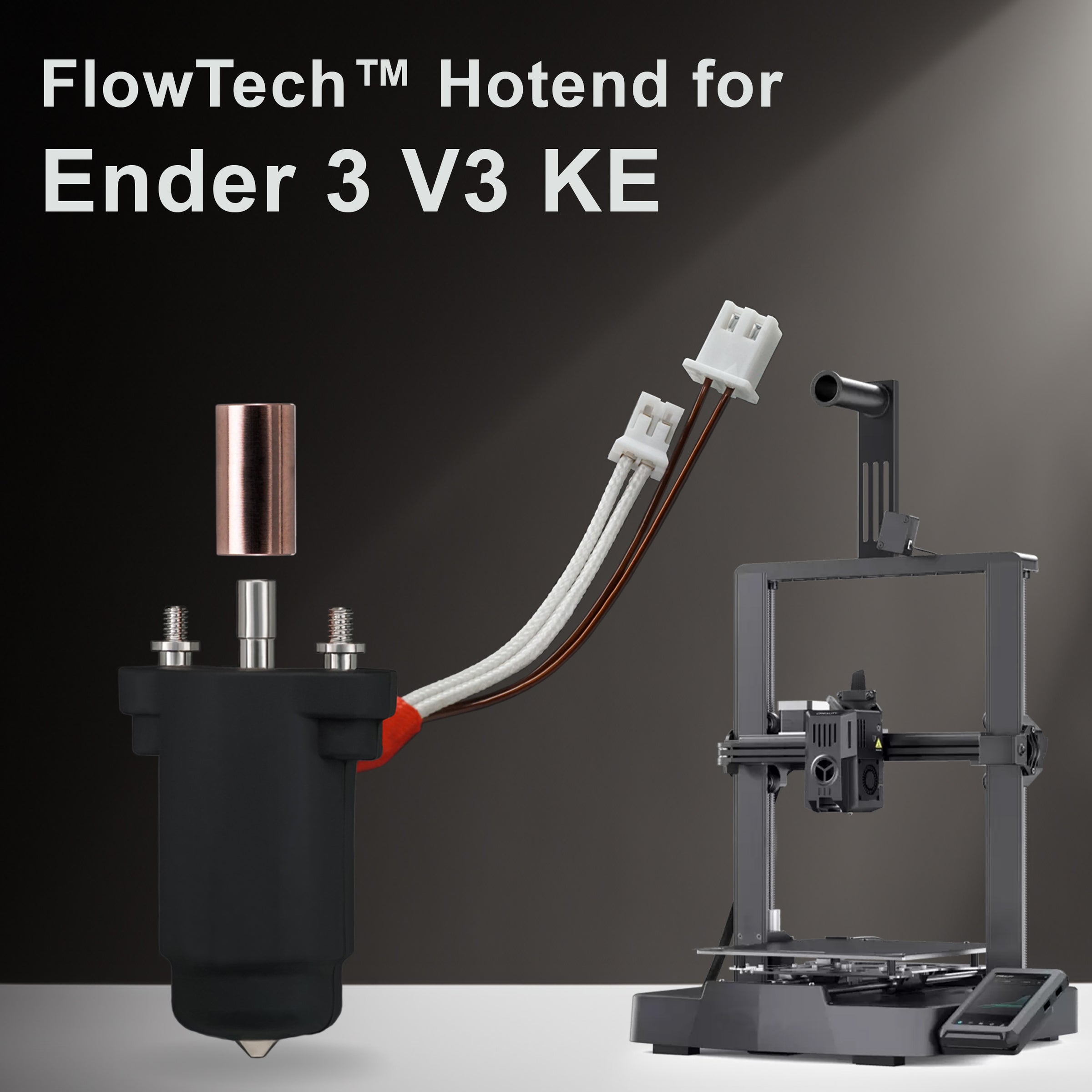 Micro Swiss FlowTech™ Hotend for Creality Ender 3 V3 KE