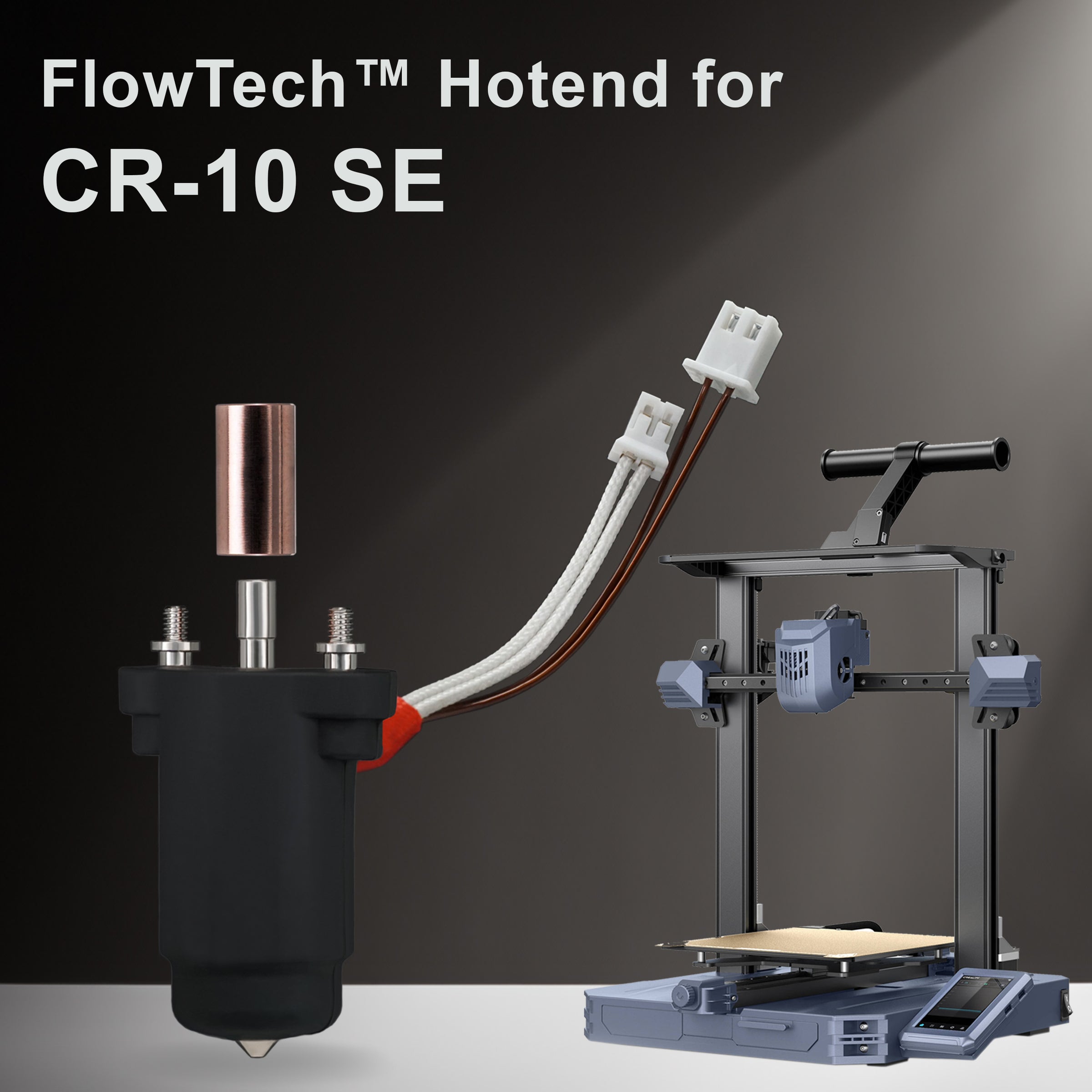 Micro Swiss FlowTech™ Hotend for Creality CR-10 SE