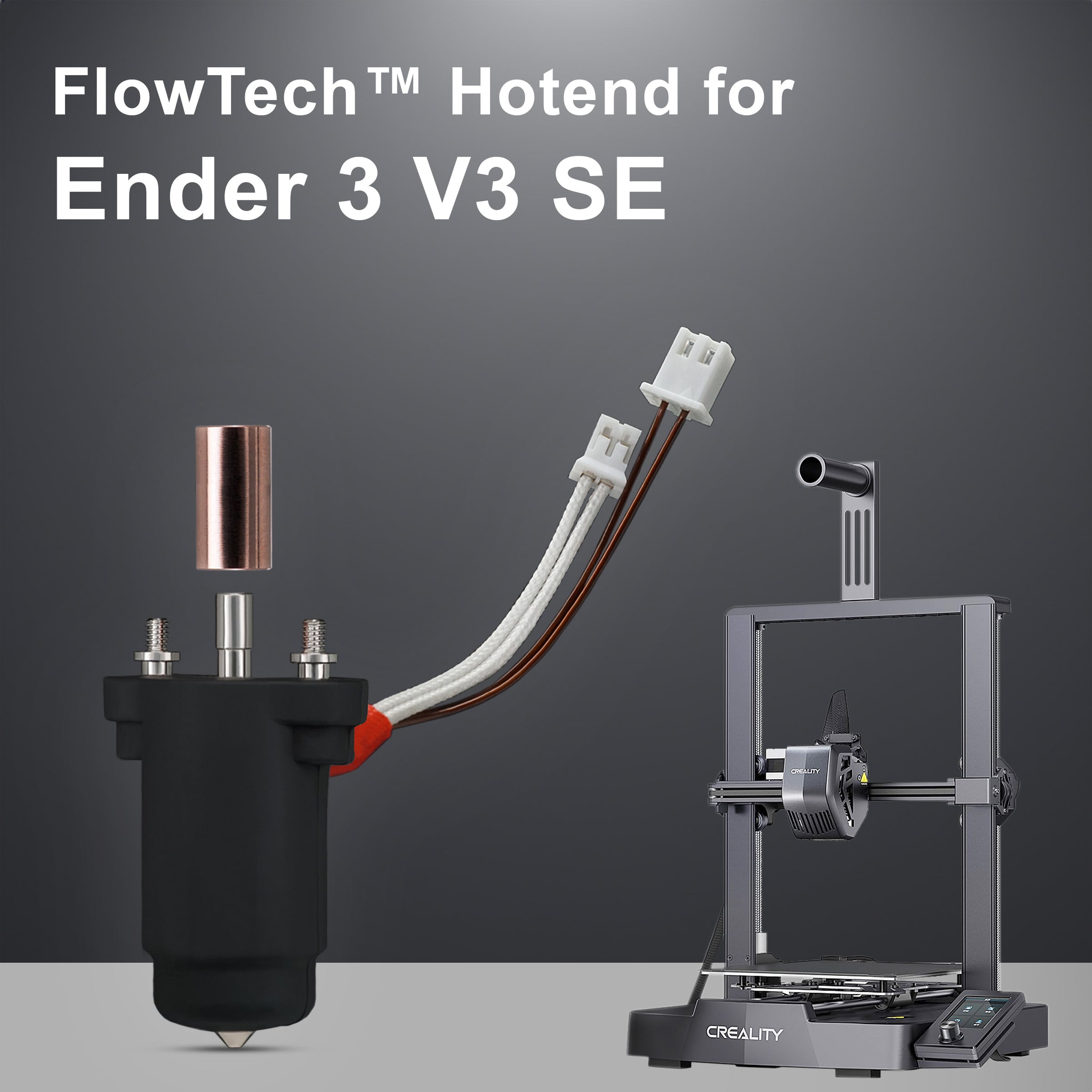 Micro Swiss FlowTech™ Hotend for Creality Ender 3 V3 SE