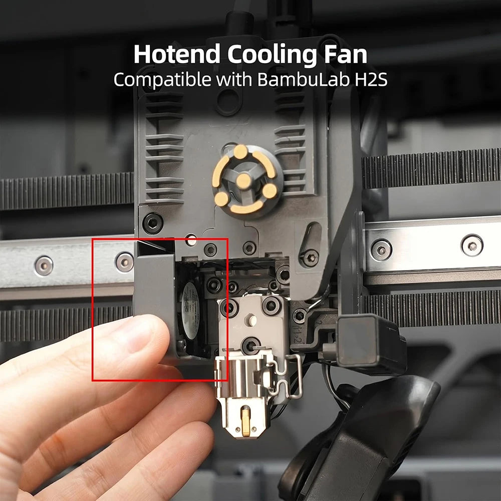 2510 Axial Hotend Fan 5V for Bambu H2S Compatible