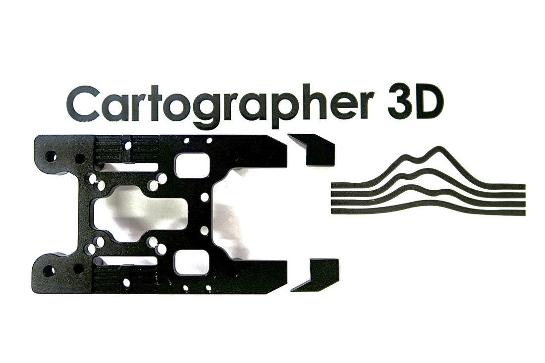 Cartographer3D CNC Toolhead Mount - Colour Edition