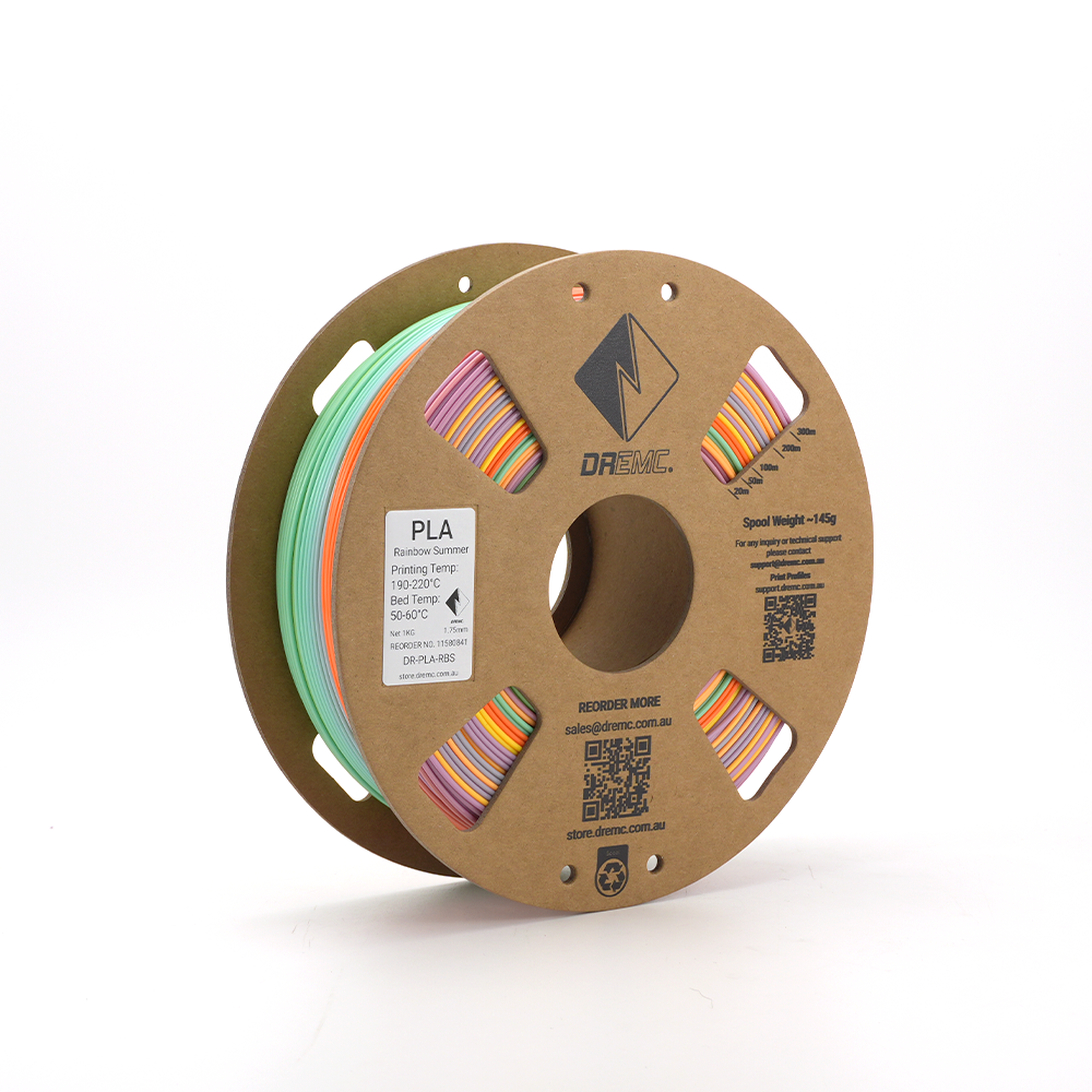 DREMC PLA Rainbow Filament 1.75mm 1kg