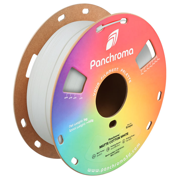 Panchroma™ Matte PLA (Formerly PolyTerra™ PLA) Filament 1.75mm 1kg