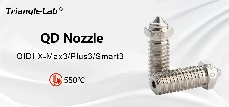 Trianglelabs QD Nozzles for QIDI X-Max 3 QIDI X-Plus 3 QIDI X-Smart 3