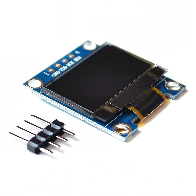 0.96 Inch White Text OLED Display Module I2C Communication 128*64 Resolution