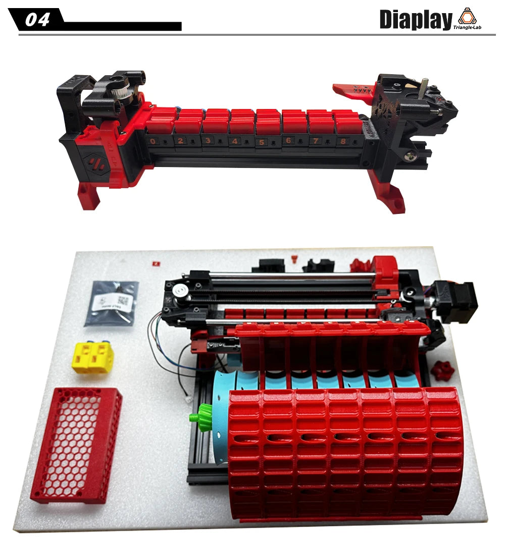 Trianglelabs Enraged Rabbit Kit V1.1 6/9 Channel Upgrade To ERCF V2 Ra