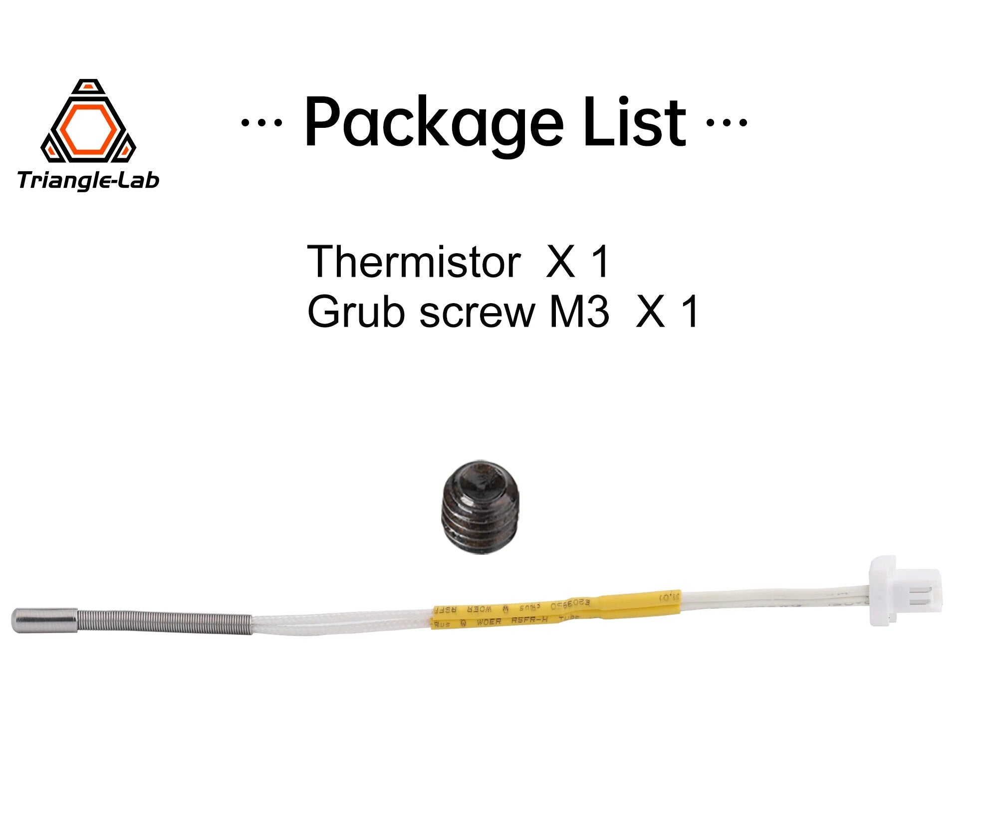 Prusa Comptiable  Thermistor Cartridge (MK4) (Trianglelab)