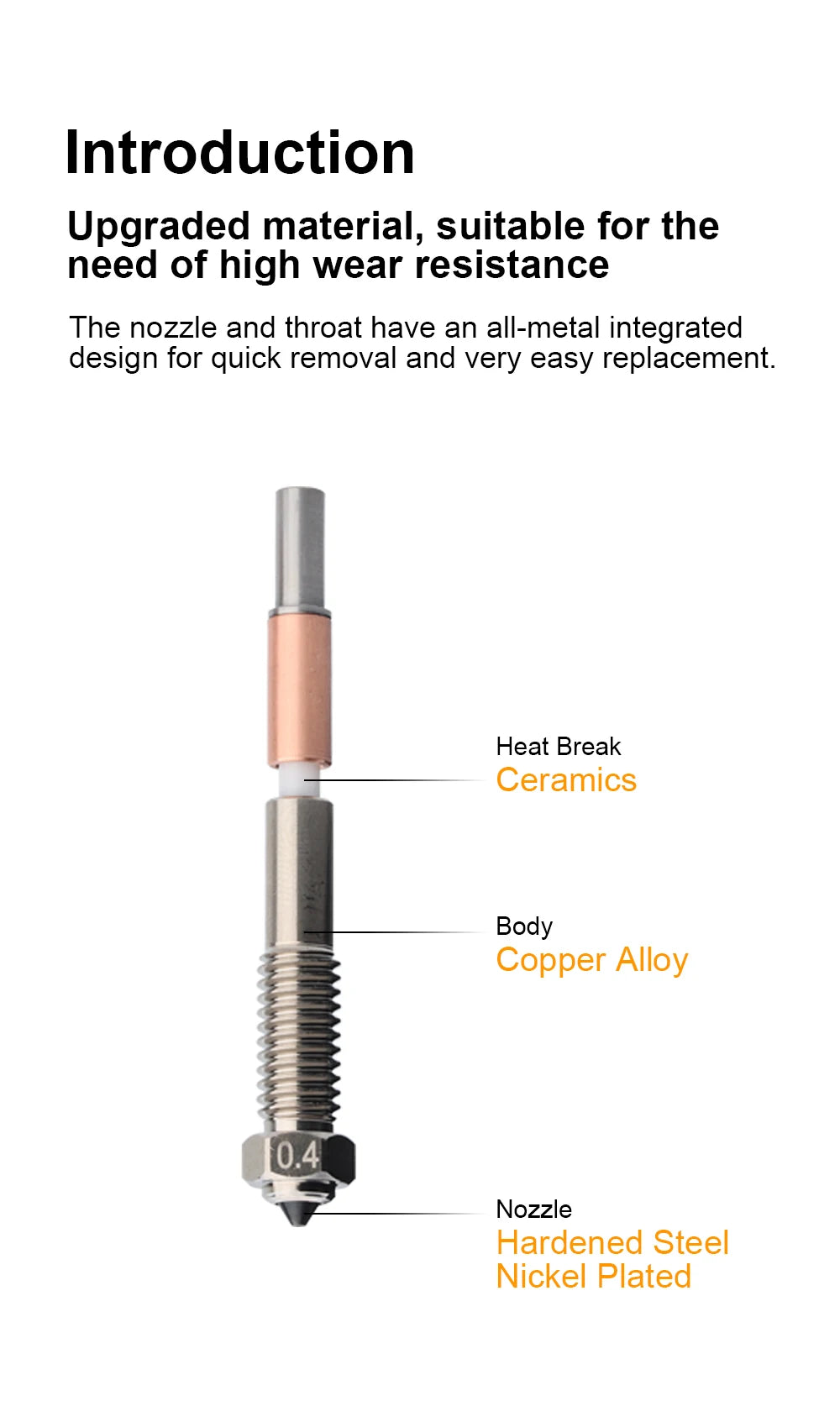 Trianglelabs Bimetal Nozzles for QIDI Tech Plus 4